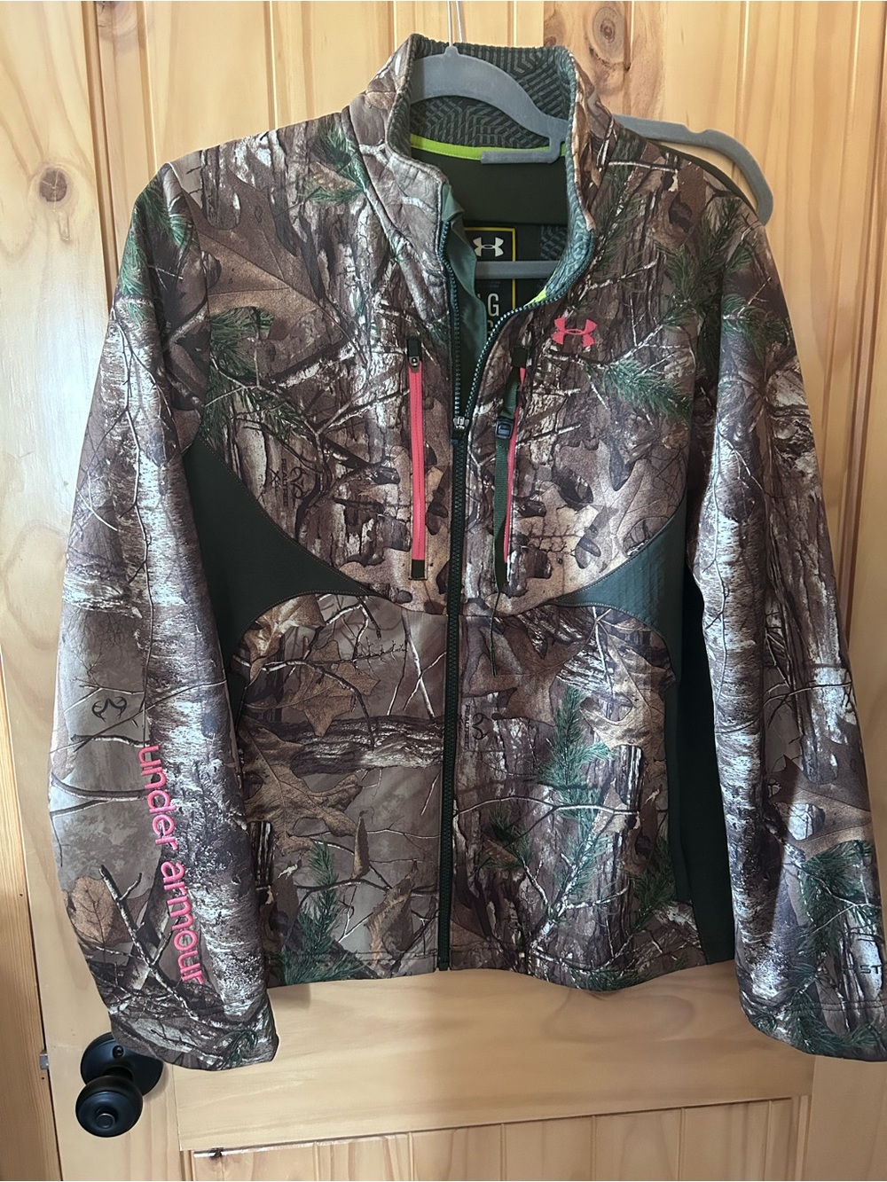 Under Armour Realtree Camo Utility Jacket with Pink Accents